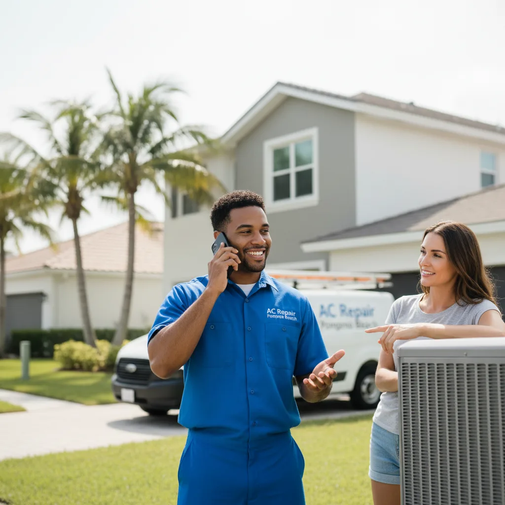 AC Repair Pompano Beach customer support in Long Bottom